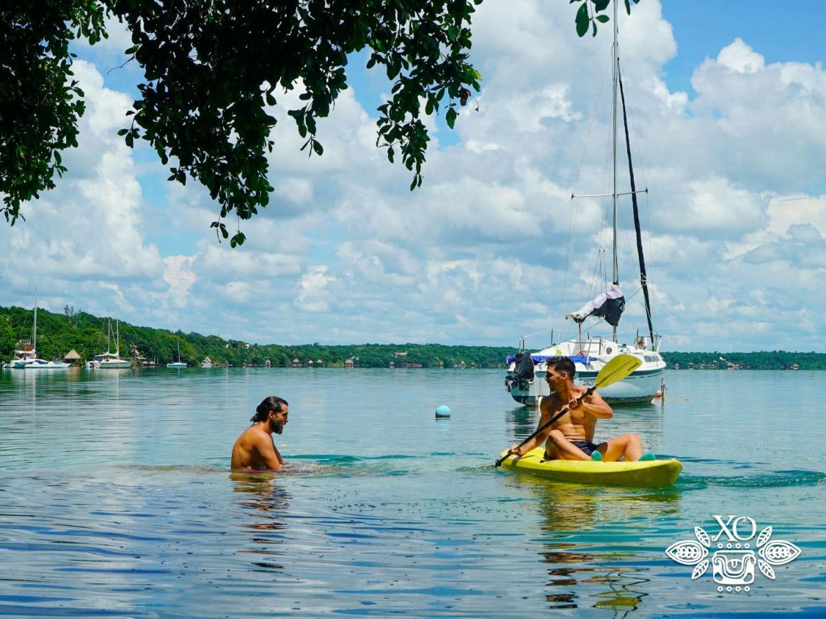 Xo Hotel Bacalar Frente A La Laguna - Gratis Experiencias Locales Exterior photo